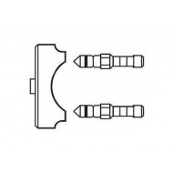 DANFOSS Комплект изм. нипп. с заглушкой для CNT 003L8145