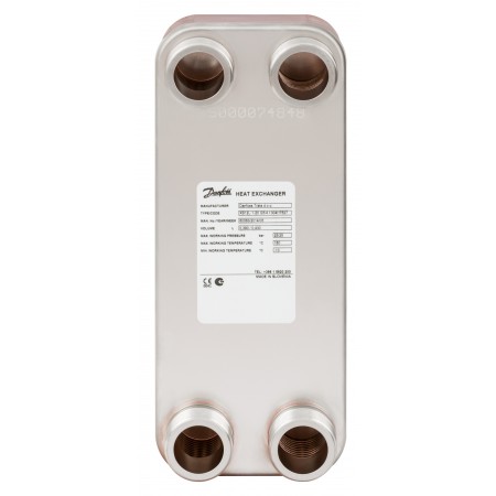 DANFOSS 004H7526 — Паяный пластинчатый теплообменник XB12L-1-16_2_25_4G5/4 004H7526 DANFOSS 004H7526 — Паяный пластинчатый теплообменник XB12L-1-16_2_25_4G5/4 004H7526