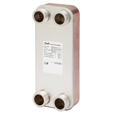 DANFOSS 004H7526 — Паяный пластинчатый теплообменник XB12L-1-16_2_25_4G5/4 004H7526 DANFOSS 004H7526 — Паяный пластинчатый теплообменник XB12L-1-16_2_25_4G5/4 004H7526