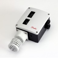 DANFOSS 017-515566 — Реле температуры RT для тяжелых условий эксплуатации, IP 66, T окружающей среды -50...70 °C, диапазон настройки уставки 10...45 °C 017-515566