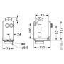 DANFOSS 017-523966 — Реле давления RT200 для тяжелых условий эксплуатации, диапазон настройки уставки 0,2-6 бар, дифференциал 0,25 бар, присоединение G 3/8 017-523966 DANFOSS 017-523966 — Реле давления RT200 для тяжелых условий эксплуатации, диапазон настройки уставки 0,2-6 бар, дифференциал 0,25 бар, присоединение G 3/8 017-523966