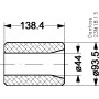 DANFOSS 023U5381 — Сменные сердечники-вставки 48-DA для разборных фильтров DCR Eliminator 023U5381 DANFOSS 023U5381 — Сменные сердечники-вставки 48-DA для разборных фильтров DCR Eliminator 023U5381