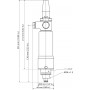 DANFOSS Пилотный клапан перепада давления CVPP-M ( 4 - 28 бар) 027B0931 DANFOSS Пилотный клапан перепада давления CVPP-M ( 4 - 28 бар) 027B0931