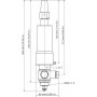 DANFOSS Управляемый давлением пилотный клапан со штуцером для подвода опорного 027B0941 DANFOSS Управляемый давлением пилотный клапан со штуцером для подвода опорного 027B0941