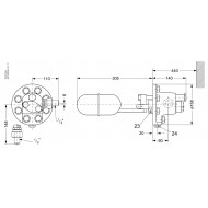 DANFOSS SV 5 Регулятор уровня поплавковый (без к 027B2015