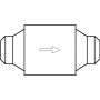 DANFOSS CVH Штуцер(пр. класс 4000901190) 027F1047 DANFOSS CVH Штуцер(пр. класс 4000901190) 027F1047