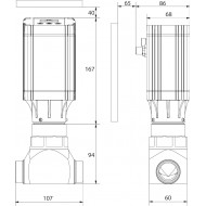 DANFOSS ICMTS 20-A (D 25) Клапан моторный 027H1085