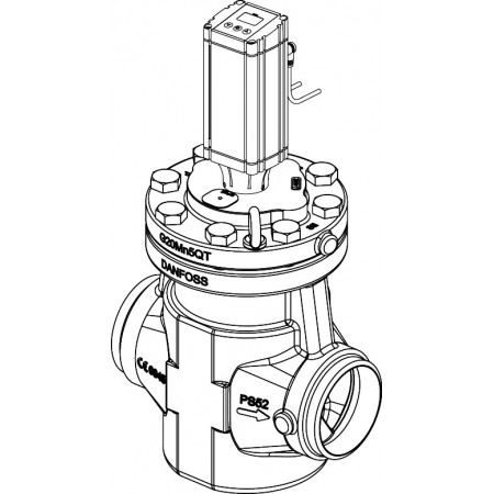 DANFOSS Клапан регулятор-давления ICM 100 (100 DIN), без привода 027H7130 DANFOSS Клапан регулятор-давления ICM 100 (100 DIN), без привода 027H7130