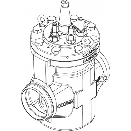 DANFOSS ICLX 125 (D 125) Клапан соленоидный 027H7157 DANFOSS ICLX 125 (D 125) Клапан соленоидный 027H7157