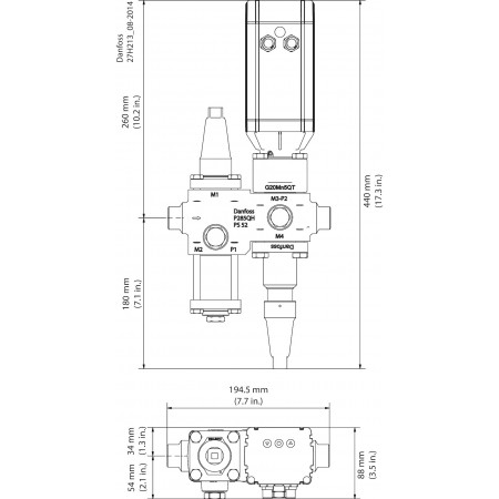 DANFOSS ICF 15-4-8 Клапан-регулятор универсальны(пр. класс 4057102379) 027L4532 DANFOSS ICF 15-4-8 Клапан-регулятор универсальны(пр. класс 4057102379) 027L4532