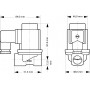 DANFOSS 032U538031 — Клапан электромагнитный EV251B, присоединение G 3/8 DANFOSS 032U538031 — Клапан электромагнитный EV251B, присоединение G 3/8