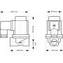 DANFOSS 032U538131 — Клапан электромагнитный EV251B, присоединение G 1/2 DANFOSS 032U538131 — Клапан электромагнитный EV251B, присоединение G 1/2