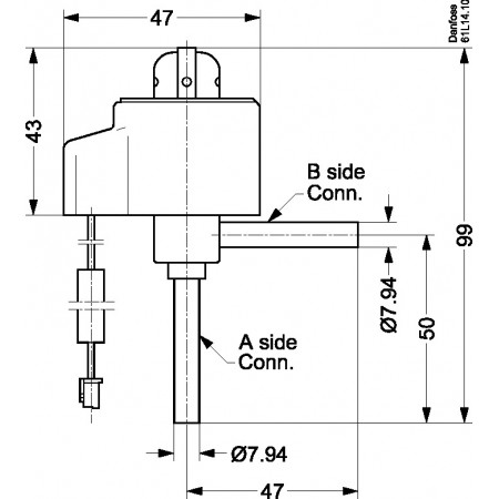 DANFOSS ETS 6-10 Клапан Эл. регулирующий 7,94 034G5005 DANFOSS ETS 6-10 Клапан Эл. регулирующий 7,94 034G5005