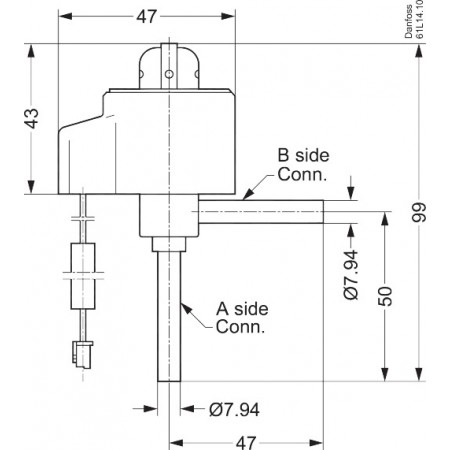 DANFOSS ETS 6-32 Клапан Эл. регулирующий 7,94 034G5050 DANFOSS ETS 6-32 Клапан Эл. регулирующий 7,94 034G5050