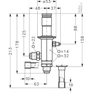 DANFOSS CPCE12 Клапан регулятор производ-ти 034N0081