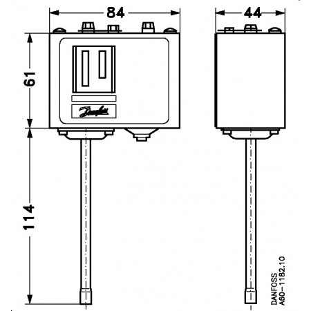 DANFOSS KP5 Реле давления 8-32 бар(пр. класс 0100501403) 060-117766 DANFOSS KP5 Реле давления 8-32 бар(пр. класс 0100501403) 060-117766