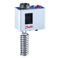 DANFOSS 060L110666 — Реле температуры (термостат) KP 62, IP 30/44, диапазон регулирования -30...15 °C 060L110666