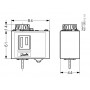 DANFOSS 060L124866 — Реле температуры (термостат) KP 61, IP 30/44, диапазон регулирования -30...15 °C, длина трубки 4 м 060L124866 DANFOSS 060L124866 — Реле температуры (термостат) KP 61, IP 30/44, диапазон регулирования -30...15 °C, длина трубки 4 м 060L124866