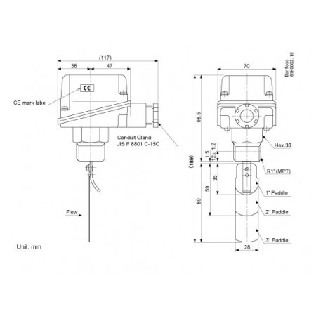 DANFOSS 061H4005 — Реле протока FQS W30G, максимальное рабочее давление 10 бар, IP 42 061H4005 DANFOSS 061H4005 — Реле протока FQS W30G, максимальное рабочее давление 10 бар, IP 42 061H4005