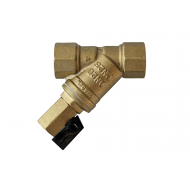 РИДАН FVR-DR 065B8342R — Фильтр сетчатый со сливным краном DN20, PN25, Т от -20 °С...130 °С; материал корпуса латунь CW602N 065B8342R