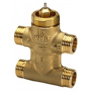 DANFOSS Клапан регулирующий, трехходовой с байпасом VZL 4 Ру 16 Ду 15 Kv 0,63 T=1200C 065Z2092