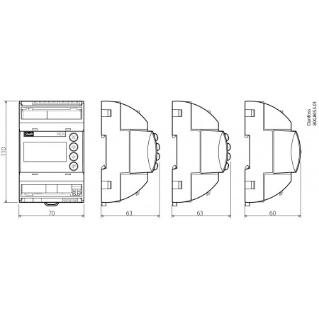 DANFOSS MCX-06D программируемый контроллер 080G0115 DANFOSS MCX-06D программируемый контроллер 080G0115
