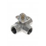 РИДАН 082G5419R — Кран шаровой двухпозиционный AMZ-113R PN40, DN20, Kvs 45, Tmax110 °C, Rp3/4, корпус CW617N, трехходовой 082G5419R РИДАН 082G5419R — Кран шаровой двухпозиционный AMZ-113R PN40, DN20, Kvs 45, Tmax110 °C, Rp3/4, корпус CW617N, трехходовой 082G5419R