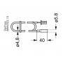 DANFOSS AKS 12 Датчик температуры(пр. класс 0423601558) 084N0037 DANFOSS AKS 12 Датчик температуры(пр. класс 0423601558) 084N0037