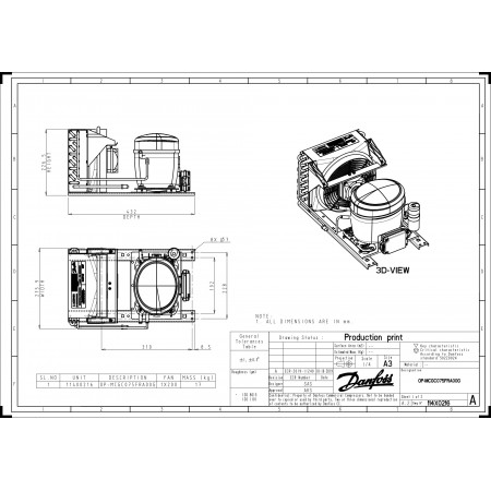 DANFOSS OP-MCGC007FRA00G агрегат компр.-конд. 114X0216 DANFOSS OP-MCGC007FRA00G агрегат компр.-конд. 114X0216