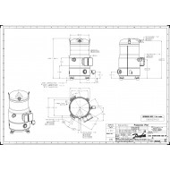 DANFOSS VZH088CGANA Компрессор спиральный(пр. класс 1770947961) 120G0189