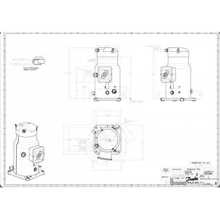 DANFOSS VZH170CGANA Компрессор спиральный(пр. класс 1770847963) 120G0201 DANFOSS VZH170CGANA Компрессор спиральный(пр. класс 1770847963) 120G0201