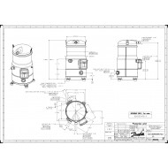 DANFOSS SH090A4ALC Компрессор спиральный 120H0003