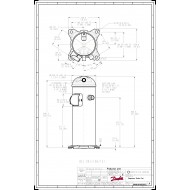 DANFOSS HCJ121T4LC6 Компрессор спиральный 121L3116