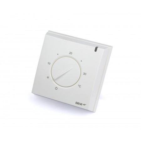 DEVI DEVIreg 132 140F1011 — Электронный терморегулятор с накладным корпусом, с датчиком пола 140F1011 DEVI DEVIreg 132 140F1011 — Электронный терморегулятор с накладным корпусом, с датчиком пола 140F1011