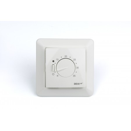 DEVI DEVIreg 531 140F1034 — Электронный терморегулятор со встроенным корпусом, с датчиком воздуха 140F1034 DEVI DEVIreg 531 140F1034 — Электронный терморегулятор со встроенным корпусом, с датчиком воздуха 140F1034