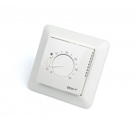 DEVI DEVIreg 531 140F1034 — Электронный терморегулятор со встроенным корпусом, с датчиком воздуха 140F1034 DEVI DEVIreg 531 140F1034 — Электронный терморегулятор со встроенным корпусом, с датчиком воздуха 140F1034