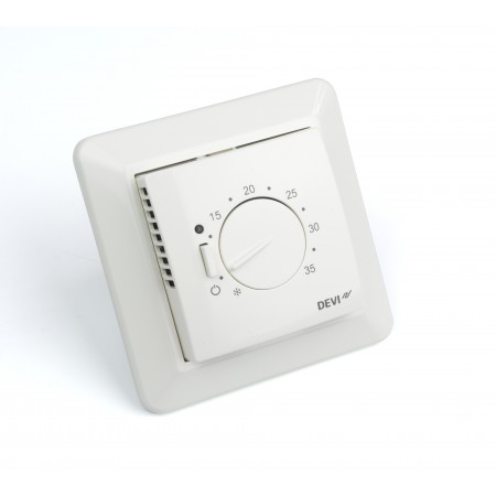 DEVI DEVIreg 532 140F1037 — Электронный терморегулятор со встроенным корпусом, с датчиком пола и воздуха 140F1037 DEVI DEVIreg 532 140F1037 — Электронный терморегулятор со встроенным корпусом, с датчиком пола и воздуха 140F1037