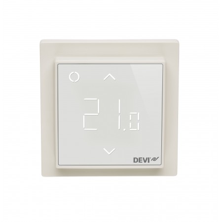 DEVI DEVIreg Smart 140F1141 — Программируемый терморегулятор интеллектуальный с Wi-Fi, белый 140F1141 DEVI DEVIreg Smart 140F1141 — Программируемый терморегулятор интеллектуальный с Wi-Fi, белый 140F1141