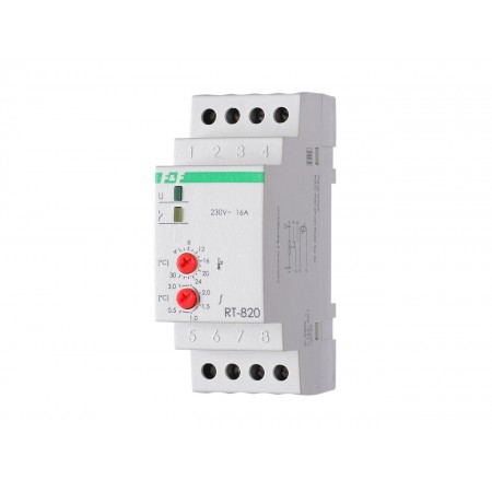 ЕВРОАВТОМАТИКА 140R1079R — Терморегулятор RT-820 (+4...+30 °С) с датчиком RT на проводе, IP20, диапазон рабочих температур -25...+50 °С 140R1079R ЕВРОАВТОМАТИКА 140R1079R — Терморегулятор RT-820 (+4...+30 °С) с датчиком RT на проводе, IP20, диапазон рабочих температур -25...+50 °С 140R1079R