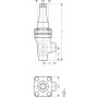 DANFOSS REG-SA 25 A ANG Клапан регулятор расхода 148B5402 DANFOSS REG-SA 25 A ANG Клапан регулятор расхода 148B5402