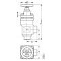 DANFOSS 148B5440 — Запорный клапан SVA-L 25 D ANG H-WHEEL 148B5440 DANFOSS 148B5440 — Запорный клапан SVA-L 25 D ANG H-WHEEL 148B5440