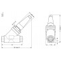 DANFOSS 148B5611 — Запорный клапан SVA-S 40 D STR CAP 148B5611 DANFOSS 148B5611 — Запорный клапан SVA-S 40 D STR CAP 148B5611