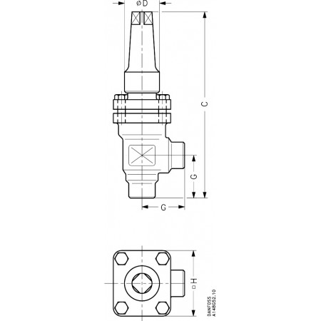DANFOSS REG-SB 40 Клапан регулятор расхода 148B5626 DANFOSS REG-SB 40 Клапан регулятор расхода 148B5626