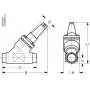 DANFOSS REG-SA 40 D STR Клапан регулятор расхода(пр. класс 4055702128) 148B5629 DANFOSS REG-SA 40 D STR Клапан регулятор расхода(пр. класс 4055702128) 148B5629