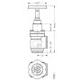 DANFOSS 148B5700 — Запорный клапан SVA-S 50 D ANG H-WHEEL 148B5700 DANFOSS 148B5700 — Запорный клапан SVA-S 50 D ANG H-WHEEL 148B5700
