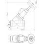 DANFOSS 148B5710 — Запорный клапан SVA-S 50 D STR H-WHEEL 148B5710 DANFOSS 148B5710 — Запорный клапан SVA-S 50 D STR H-WHEEL 148B5710