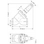 DANFOSS 148B6011 — Запорный клапан SVA-S 100 D STR CAP 148B6011 DANFOSS 148B6011 — Запорный клапан SVA-S 100 D STR CAP 148B6011