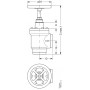 DANFOSS 148B6020 — Запорный клапан SVA-S 100 A ANG H-WHEEL 148B6020 DANFOSS 148B6020 — Запорный клапан SVA-S 100 A ANG H-WHEEL 148B6020