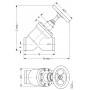 DANFOSS 148B6110 — Запорный клапан SVA-S 125 D STR H-WHEEL 148B6110 DANFOSS 148B6110 — Запорный клапан SVA-S 125 D STR H-WHEEL 148B6110
