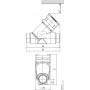 DANFOSS 148B6589 — Клапан обратный CHV-X 40 D STR 148B6589 DANFOSS 148B6589 — Клапан обратный CHV-X 40 D STR 148B6589